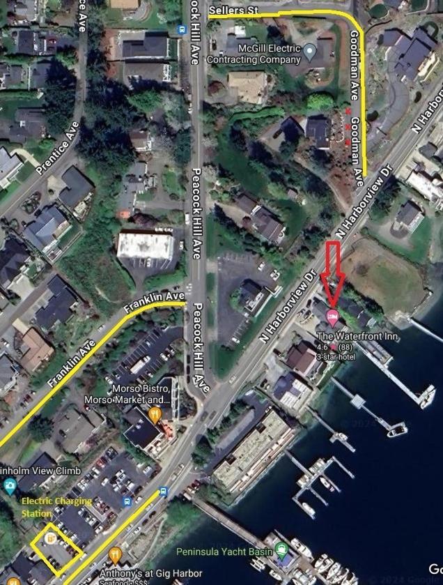 Waterfront Inn Gig Harbor Dış mekan fotoğraf